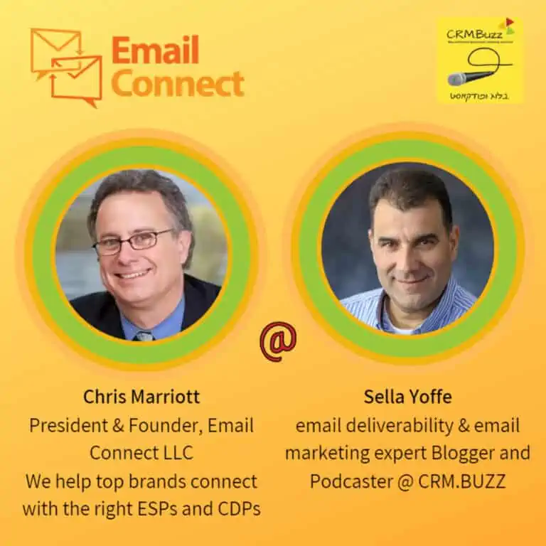 ראיון עם Chris Marriot, מייסד ומנכ"ל email Connect – תהליכי בחירת מע' דיוור ואוטומציה בארגונים גדולים