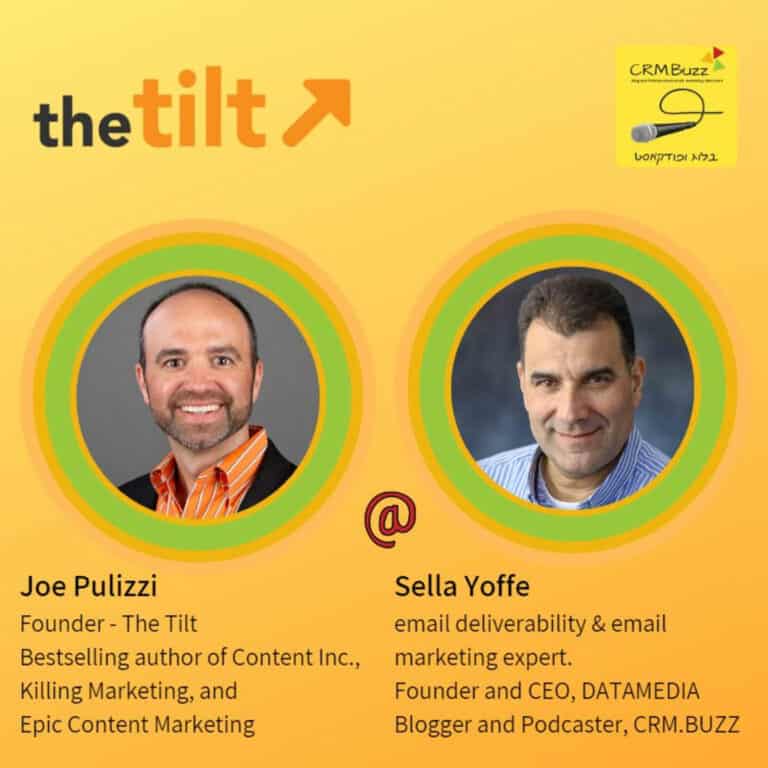 ראיון עם Joe Pulizzi, מומחה עולמי ל- Content Marketing