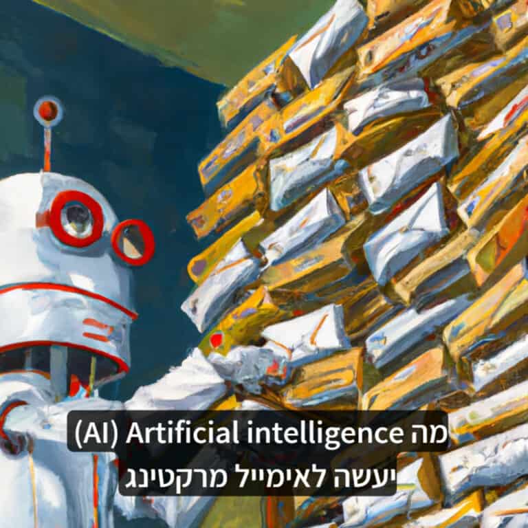 בינה מלאכותית (AI) – עתיד מזהיר לאימייל מרקטינג?