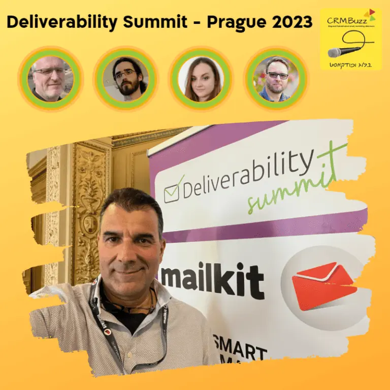 ראיונות לפודקאסט במסגרת Deliverability Summit – Prague 2023