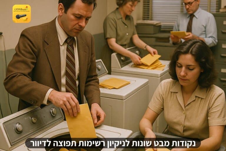 נקודות מבט שונות של ניקיון רשימות תפוצה