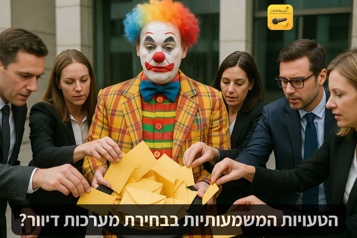 הטעויות הנפוצות בבחירה, החלפה והטמעה של מערכות דיוור.