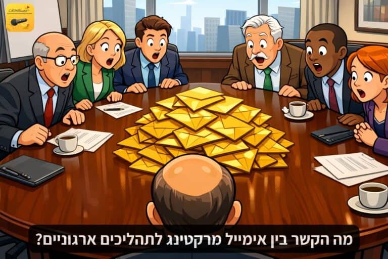 הקשר בין תהליכים ארגוניים לאימייל מרקטינג