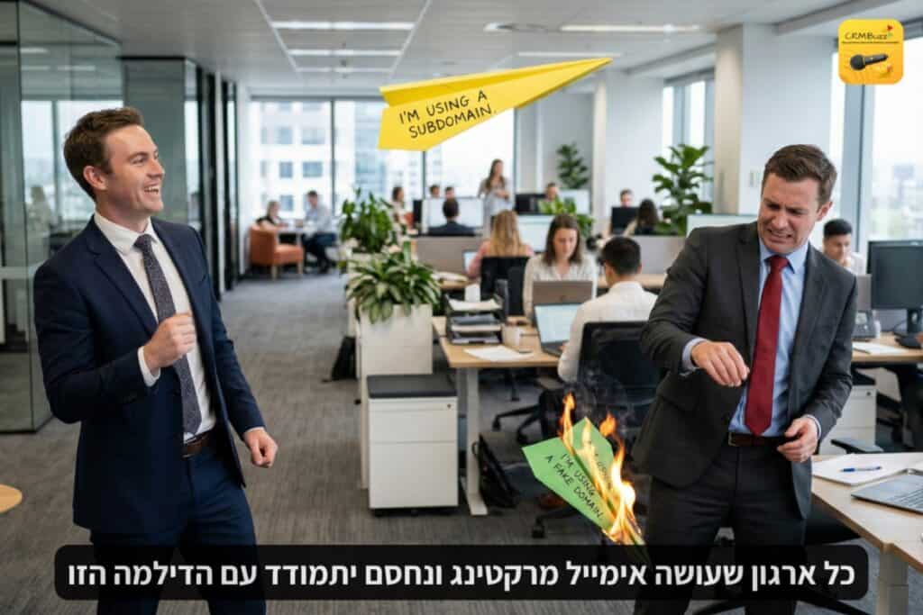 הדומיין הראשי של הארגון נחסם. השיווק עבר לדומיין חדש. האם זו החלטה נכונה?