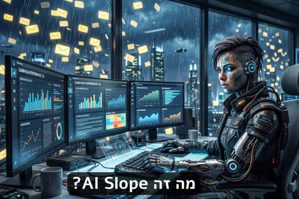 מה זה Email Slope? כשבינה מלאכותית פוגשת טפשת אנושית